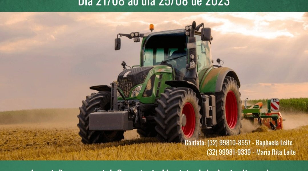 Secretaria de Agricultura está com inscrições abertas para curso de Trator Agrícola