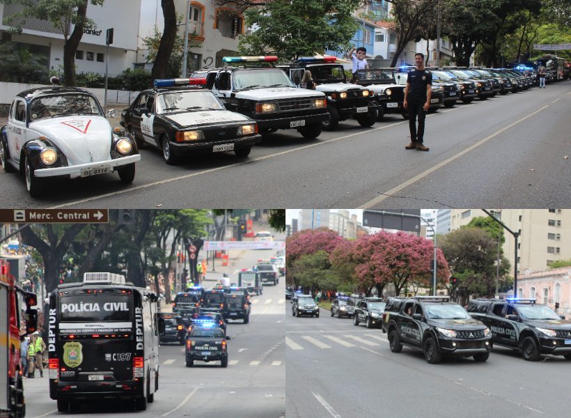 PCMG participa do desfile de 201 anos da Independência do Brasil