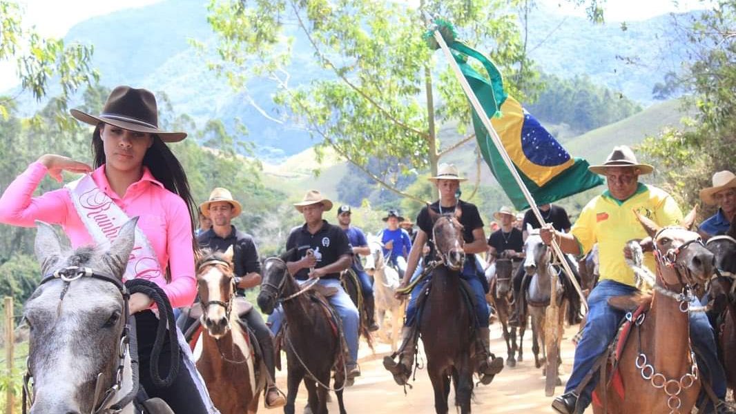 14ª Cavalgada de Serrania contou com apoio da Prefeitura Municipal de Miradouro 
