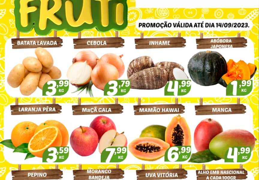 Hortifruti do Mercado Central nesta quarta e quinta feira