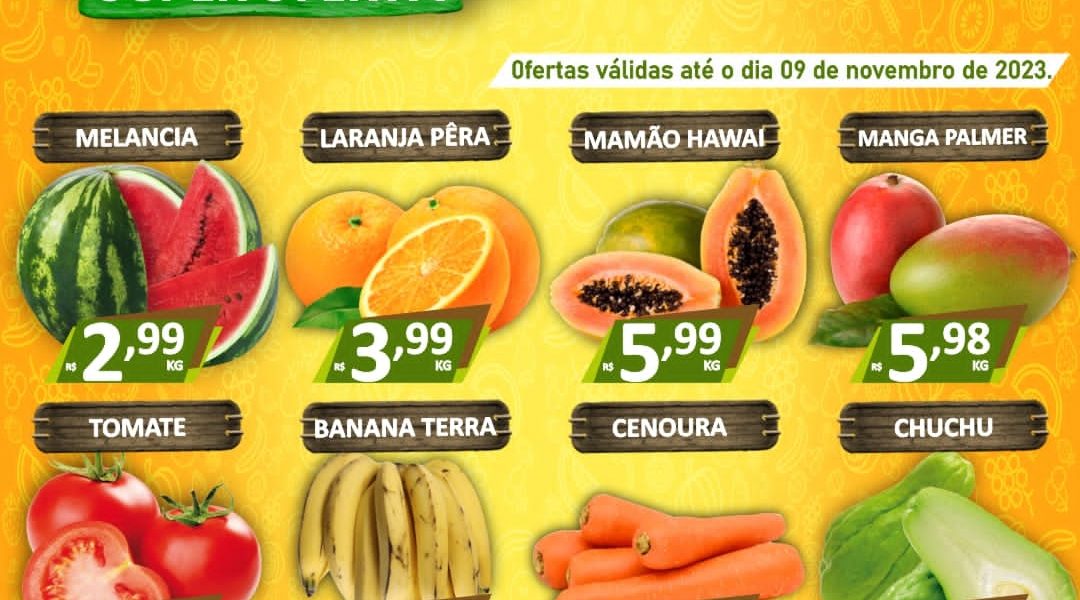 Hortifruti do Mercado Central nesta quarta e quinta feira