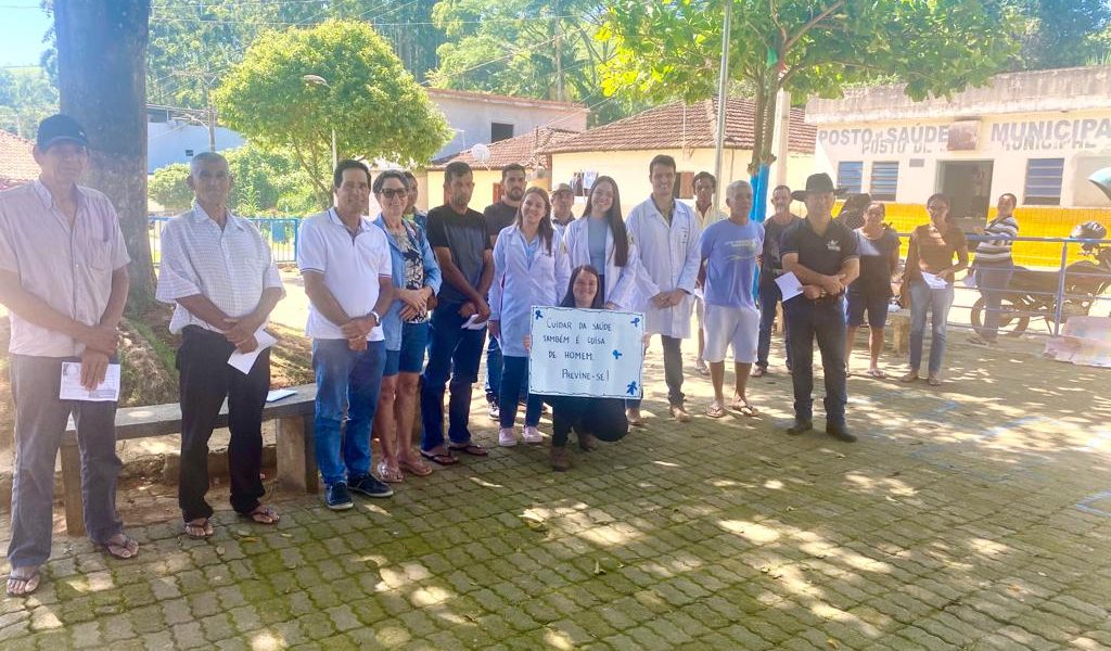 Saúde de Miradouro promove mobilização Campanha Novembro Azul no Distrito de Serrania