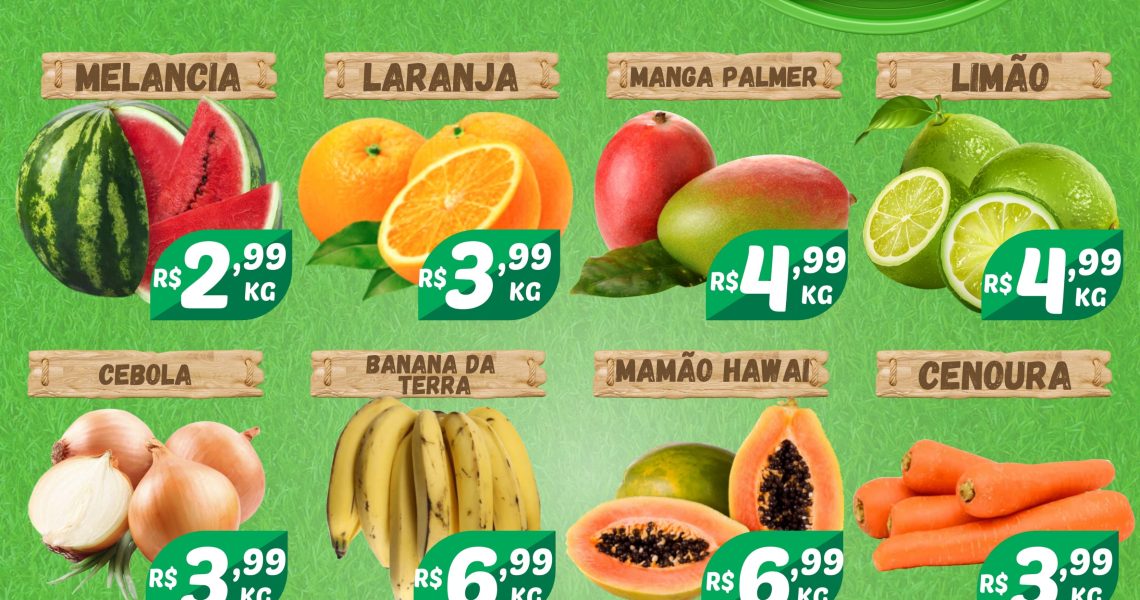 Hortifruti do Mercado Central nesta quarta e quinta feira