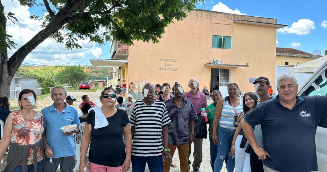 Saúde firma parceria com Hospital em Recreio e pacientes Miradourenses conseguem cirurgia gratuita de Cataratas