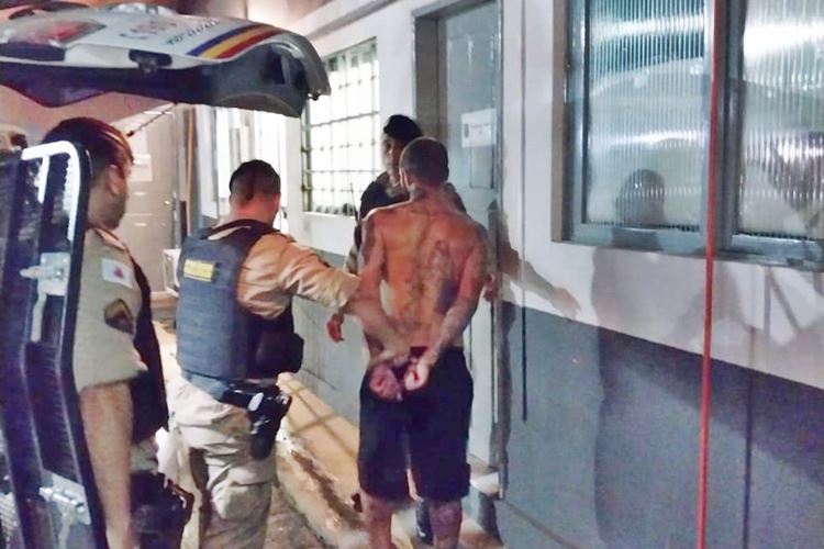 Foragido da justiça do Espírito Santo é preso pela PM no bairro Inconfidência