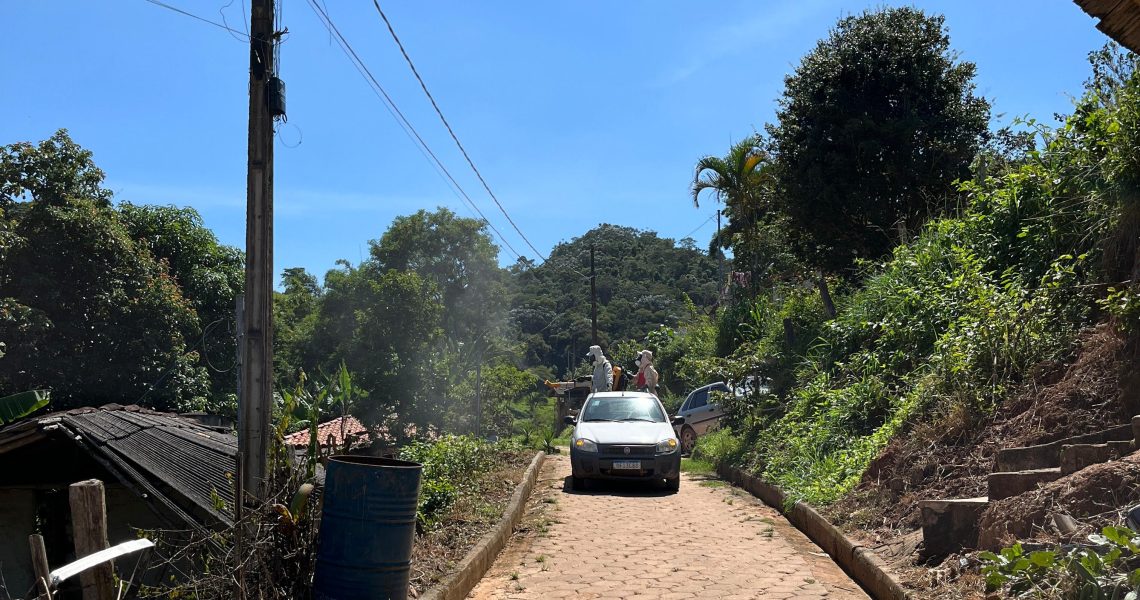 Saúde de Miradouro trabalha no Combate a Dengue em Santa Barbara