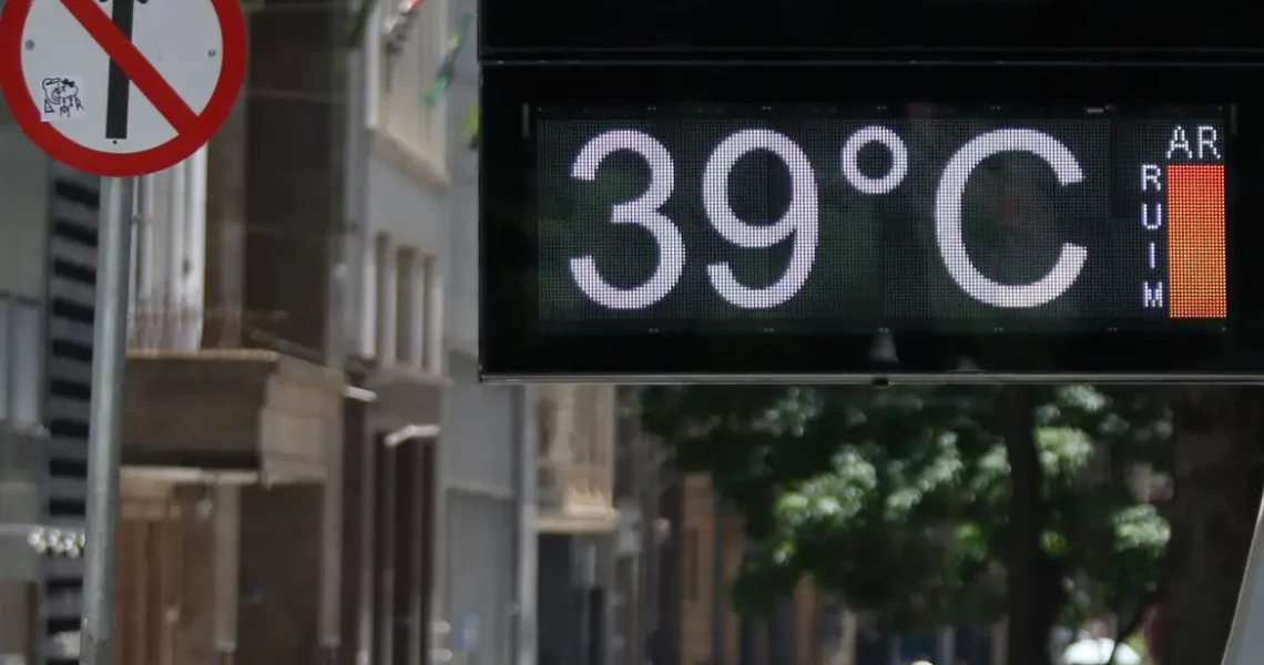 Inmet alerta para onda de calor em cinco estados