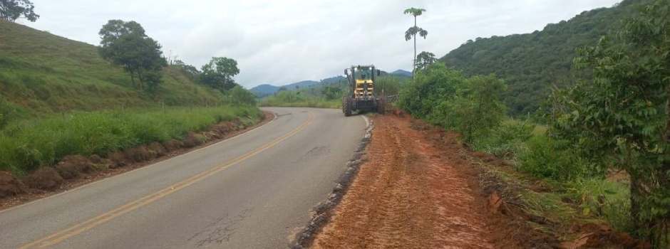 Governo de Minas inicia recuperação do pavimento em dois trechos de rodovias na Zona da Mata