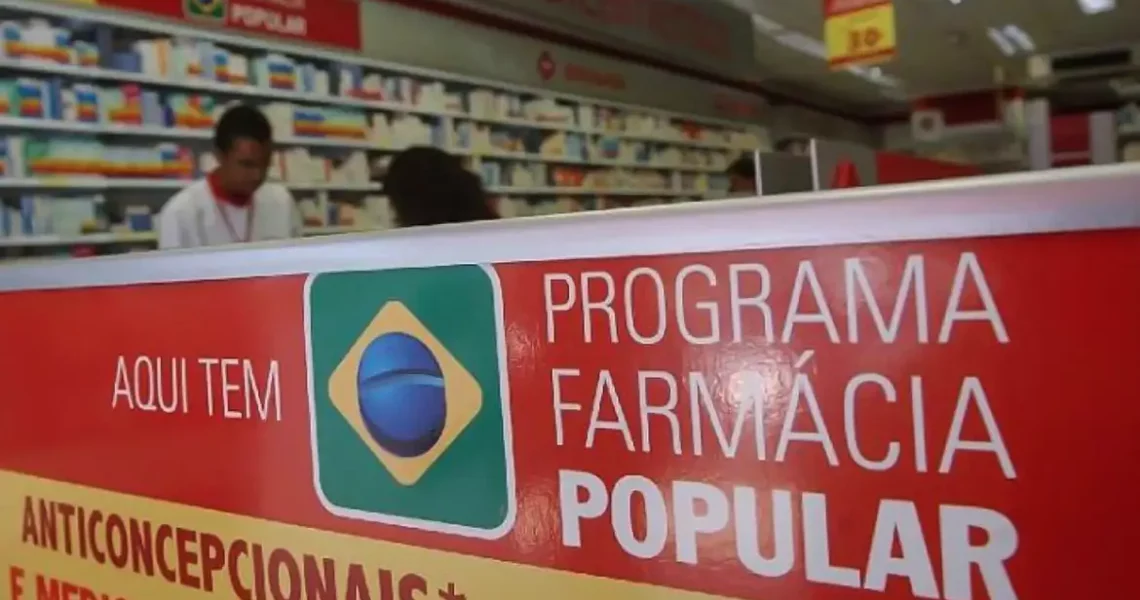 Farmácia Popular passa a oferecer 95% dos medicamentos gratuitamente