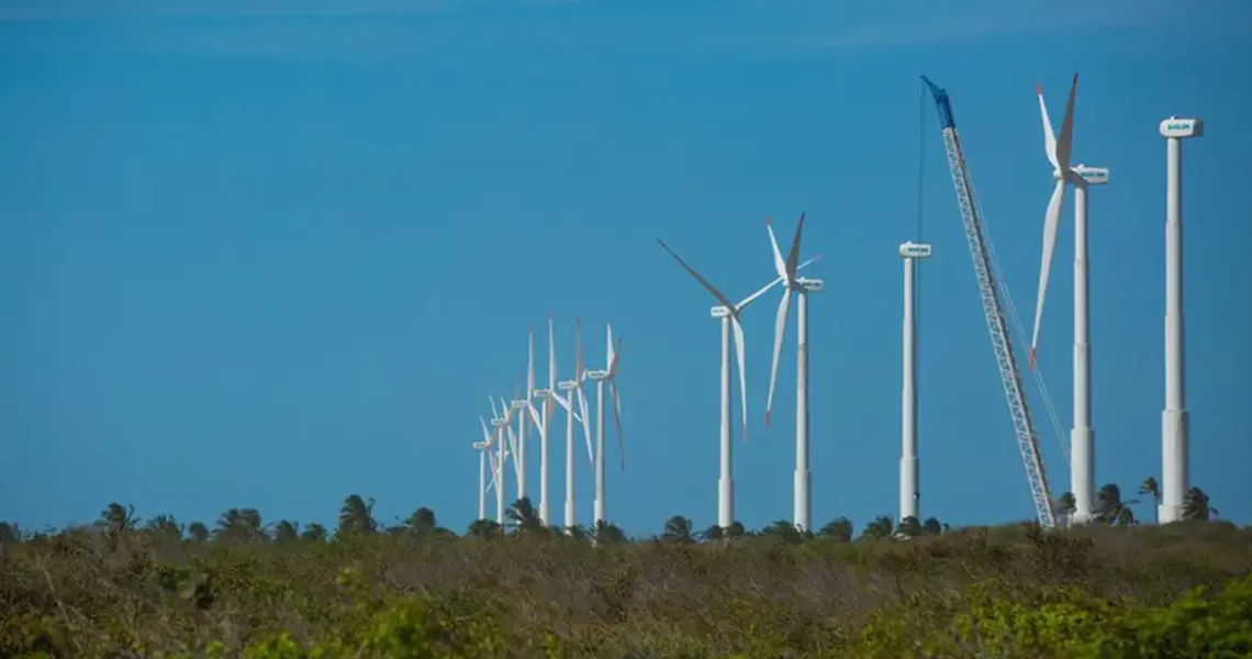 Nordeste tem segundo recorde consecutivo de geração de energia eólica