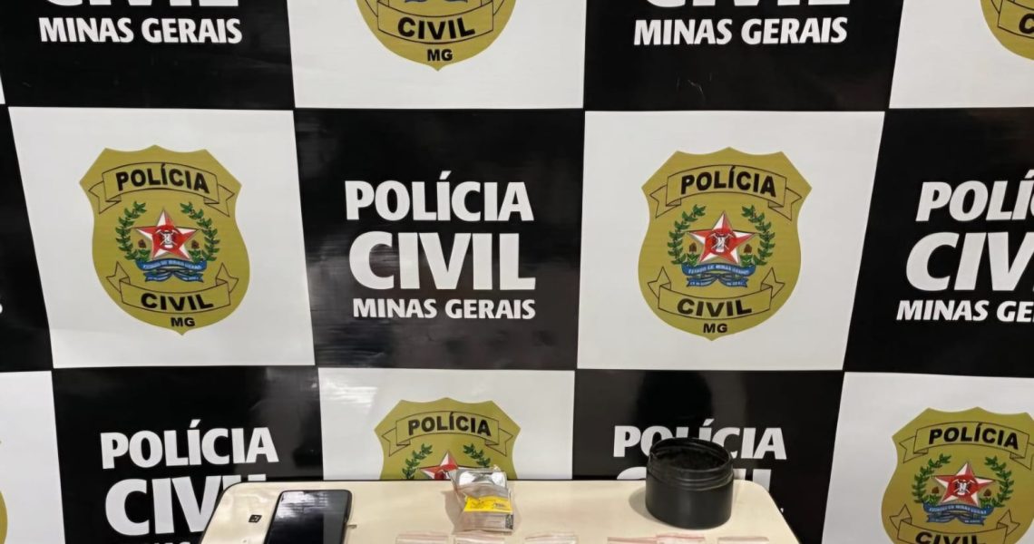 Operação da PCMG em Viçosa termina com prisão por tráfico de drogas