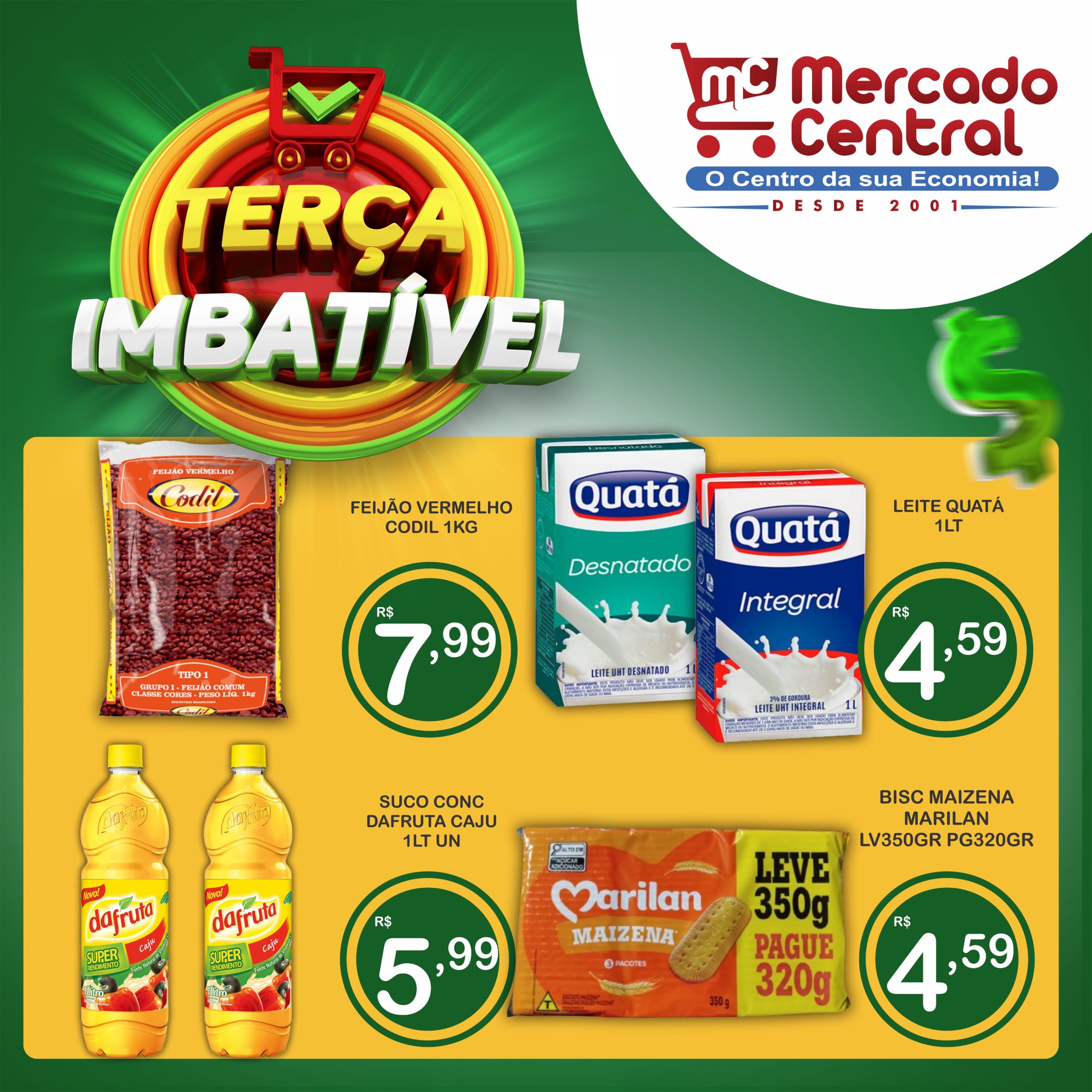 Terça Imbatível no Mercado Central de Miradouro