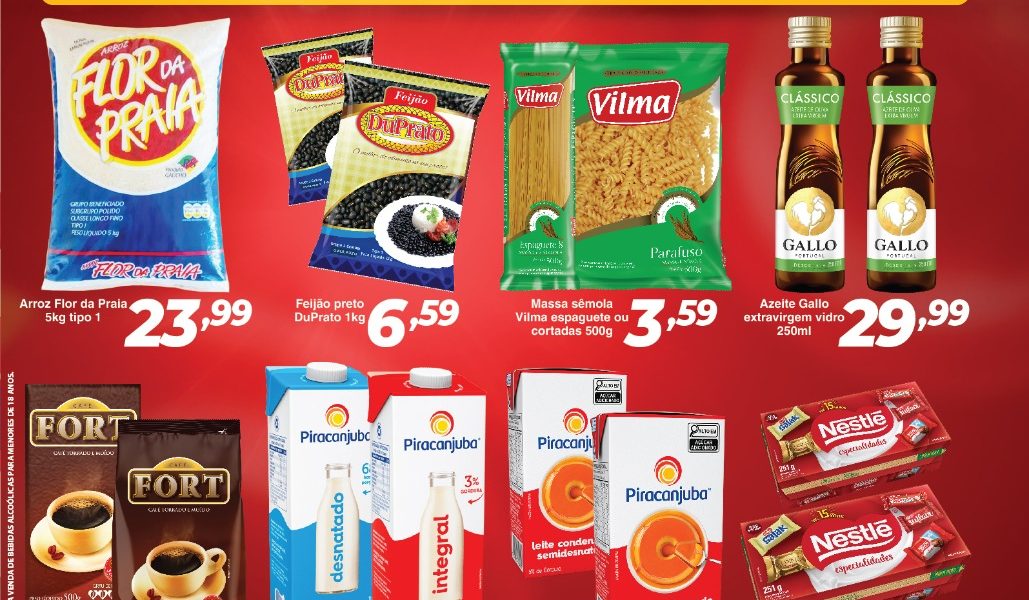 Ofertas especiais do Mercado Central de Miradouro