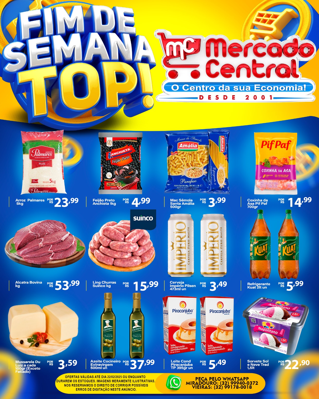 Fim de semana Top do Mercado Central de Miradouro