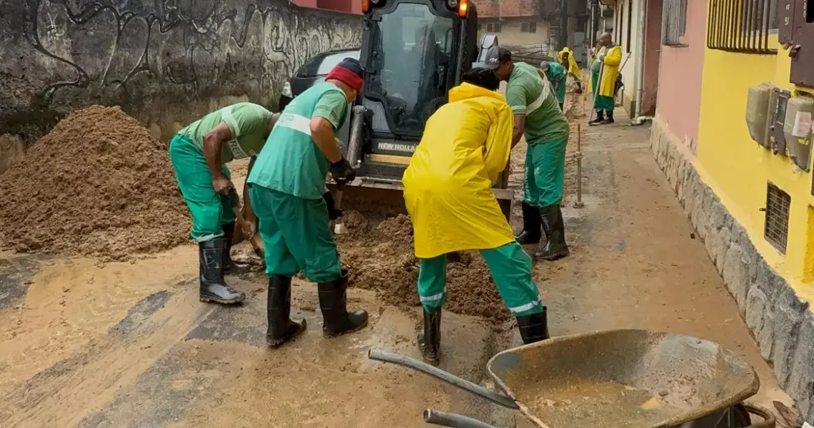 Chuva diminui, mas risco ainda é muito alto em cidades do RJ