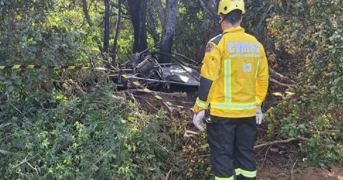Anac investiga acidente de balão em Santa Catarina com oito mortos