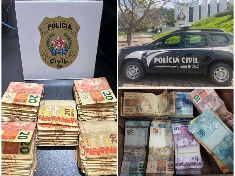 PCMG prende suspeito de lavagem de dinheiro em Muriaé