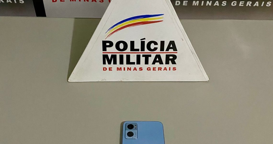 PMMG prende autor  de roubo e recupera celular em Miradouro Mg