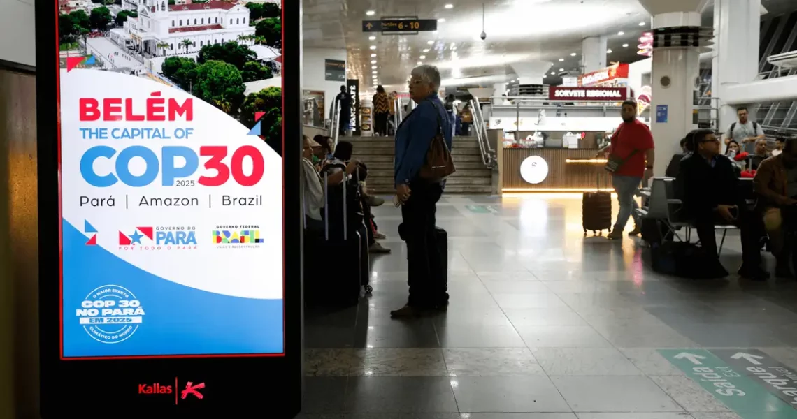 Buscas de brasileiros sobre COP30 na internet crescem 440% em agosto