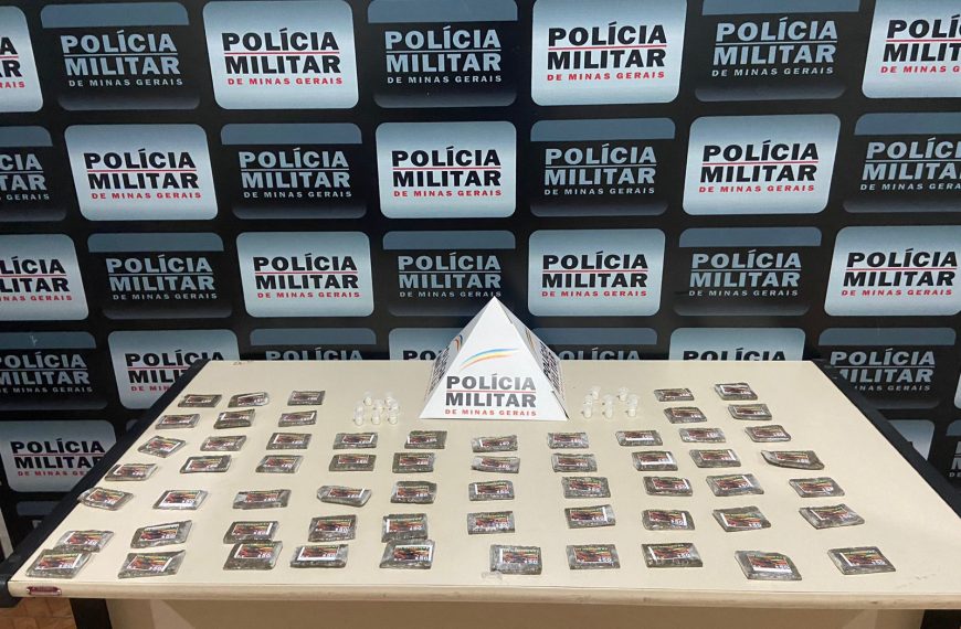 PMMG prende indivíduo com drogas em Carangola Mg