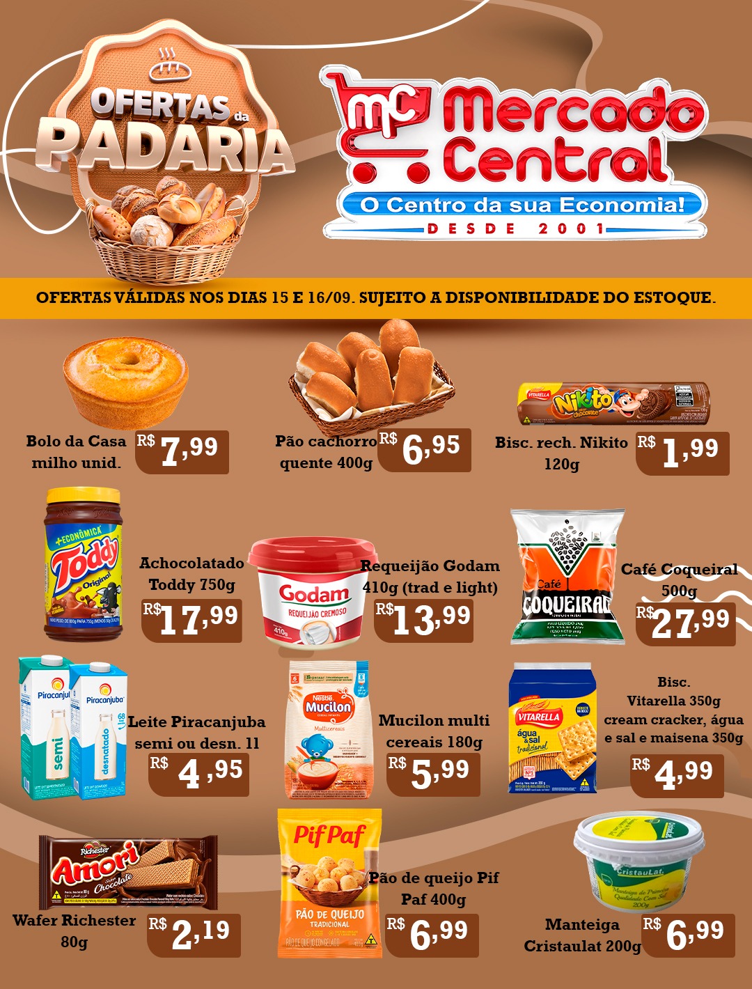 Dia da Padaria no Mercado Central de Miradouro