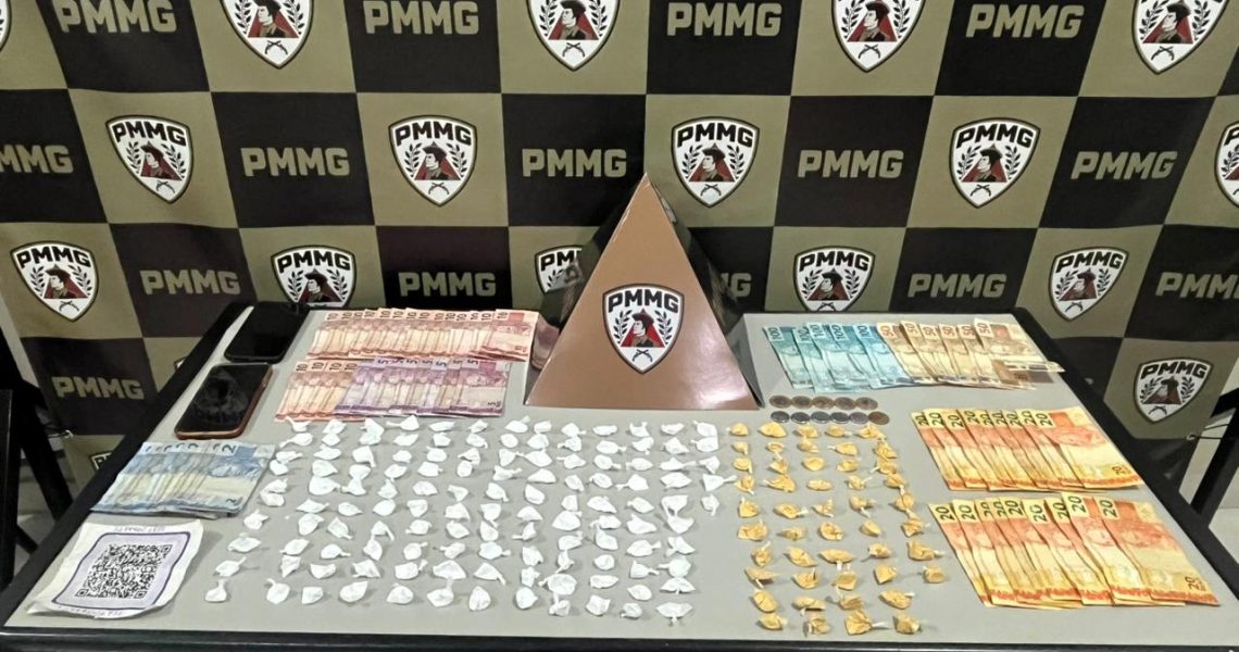 PMMG realiza grande apreensão de drogas em Muriaé Mg no Bairro São Pedro