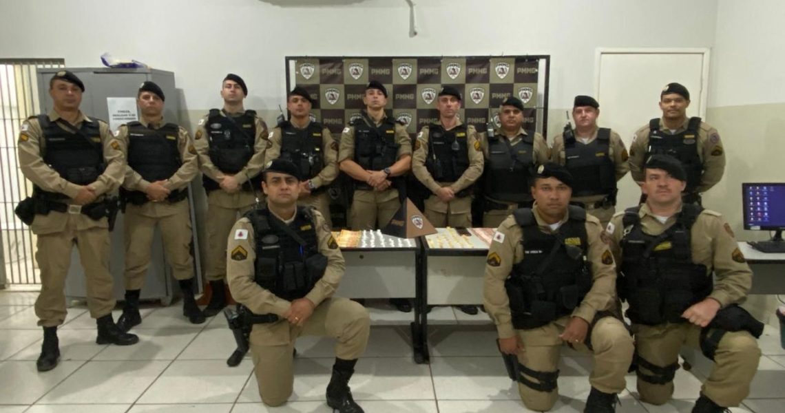 PMMG prende dois e apreende menor em  ação contra o tráfico em Muriaé Mg