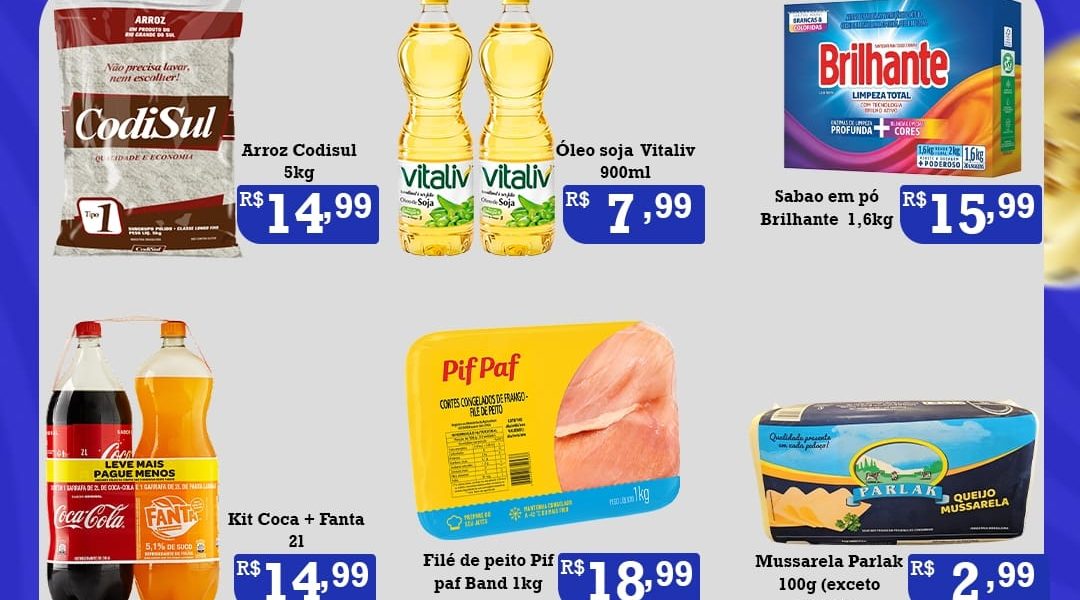 Fecha mês no Mercado Central de Miradouro com super ofertas