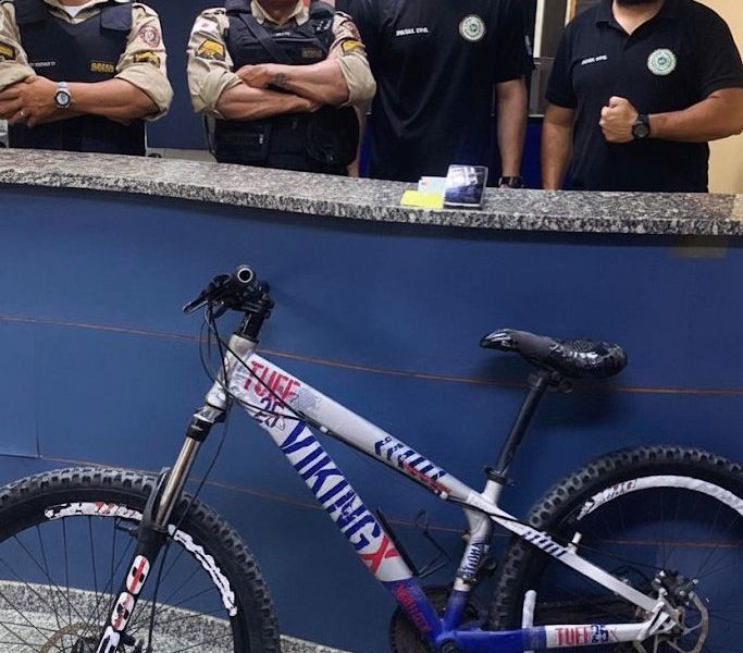 Tombos: PMMG Prende Autor de Furto de Bicicleta e Recupera Produto Furtado