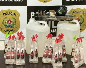 PCMG apreende adolescente com lança-perfume, maconha e munições em Juiz de Fora