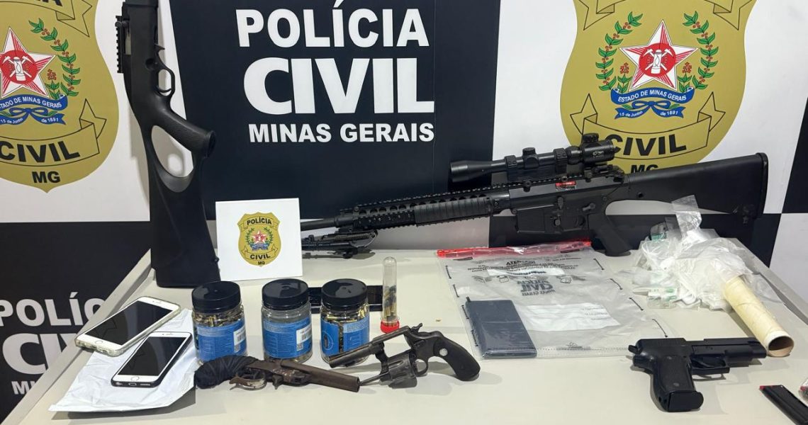 Líder de grupo criminoso e outros seis alvos são presos na operação Impacto em Miradouro Mg