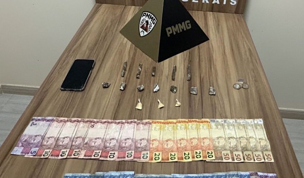 PM prende adolescente por Tráfico de drogas em Muriaé Mg