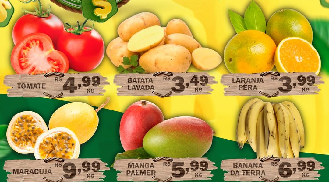 Hortifruti do Mercado Central nesta quarta e quinta feira