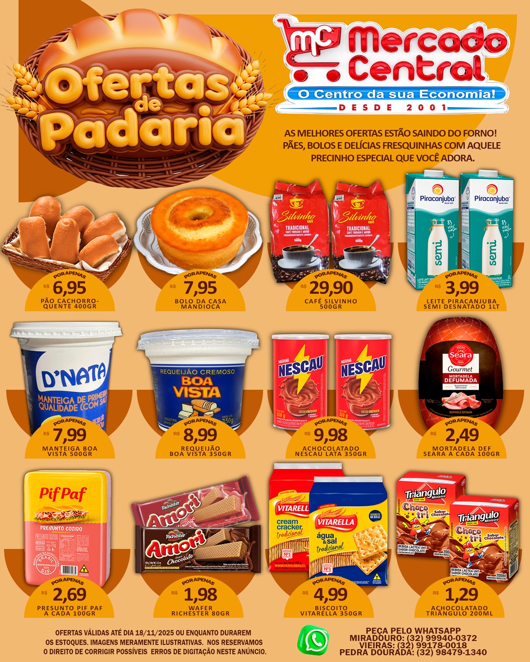 Dia da Padaria e dia da Feira é no Mercado Central de…