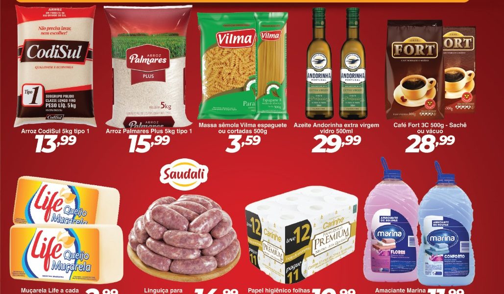 Preço baixo de verdade é aqui no Mercado Central de Miradouro