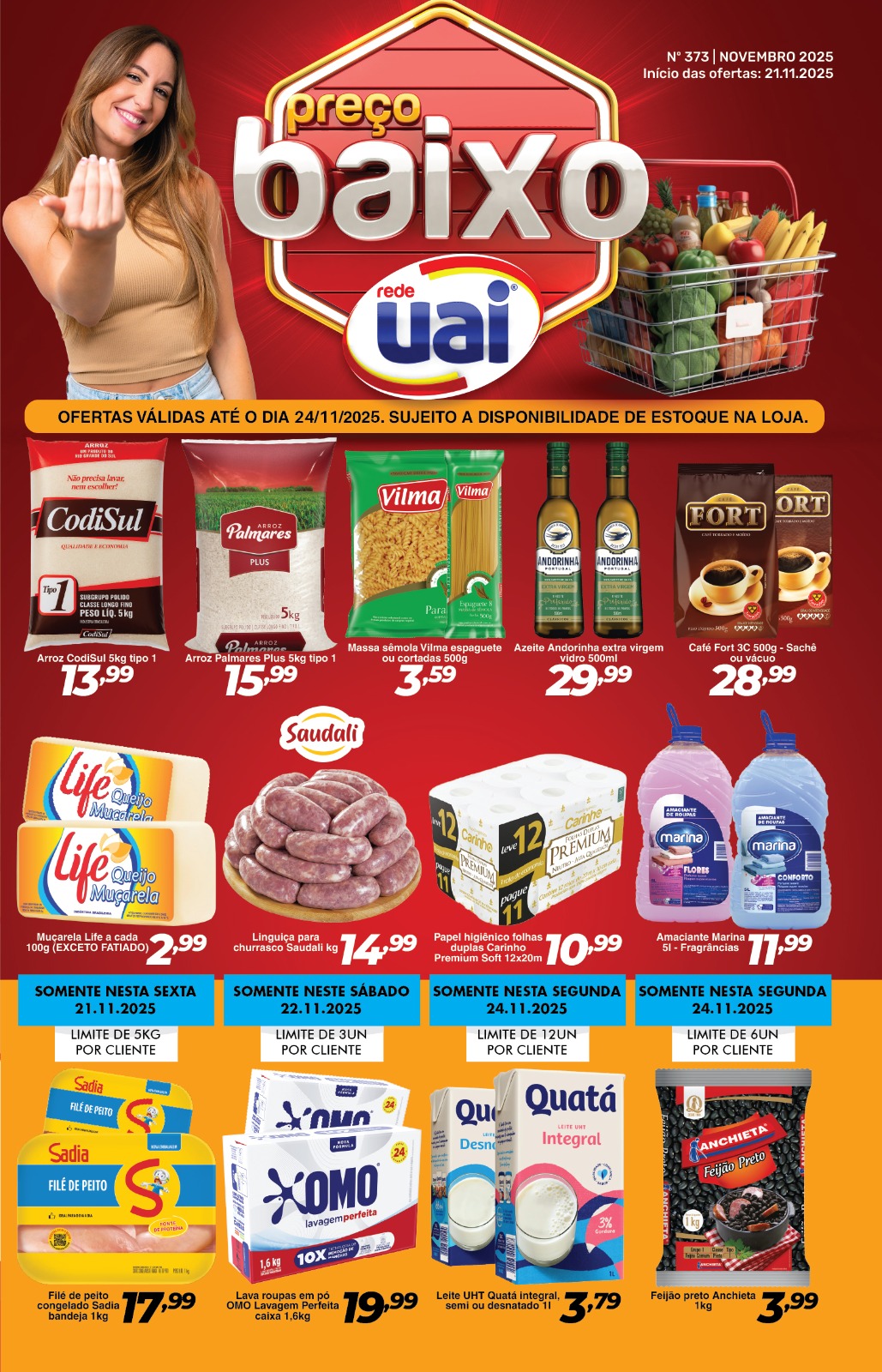 Preço baixo de verdade é aqui no Mercado Central de Miradouro