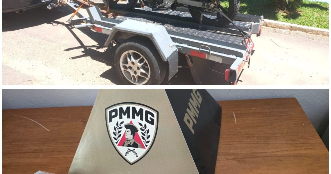 PMMG prende condutor por tráfico de drogas durante operação de trânsito em Antônio Prado de Minas