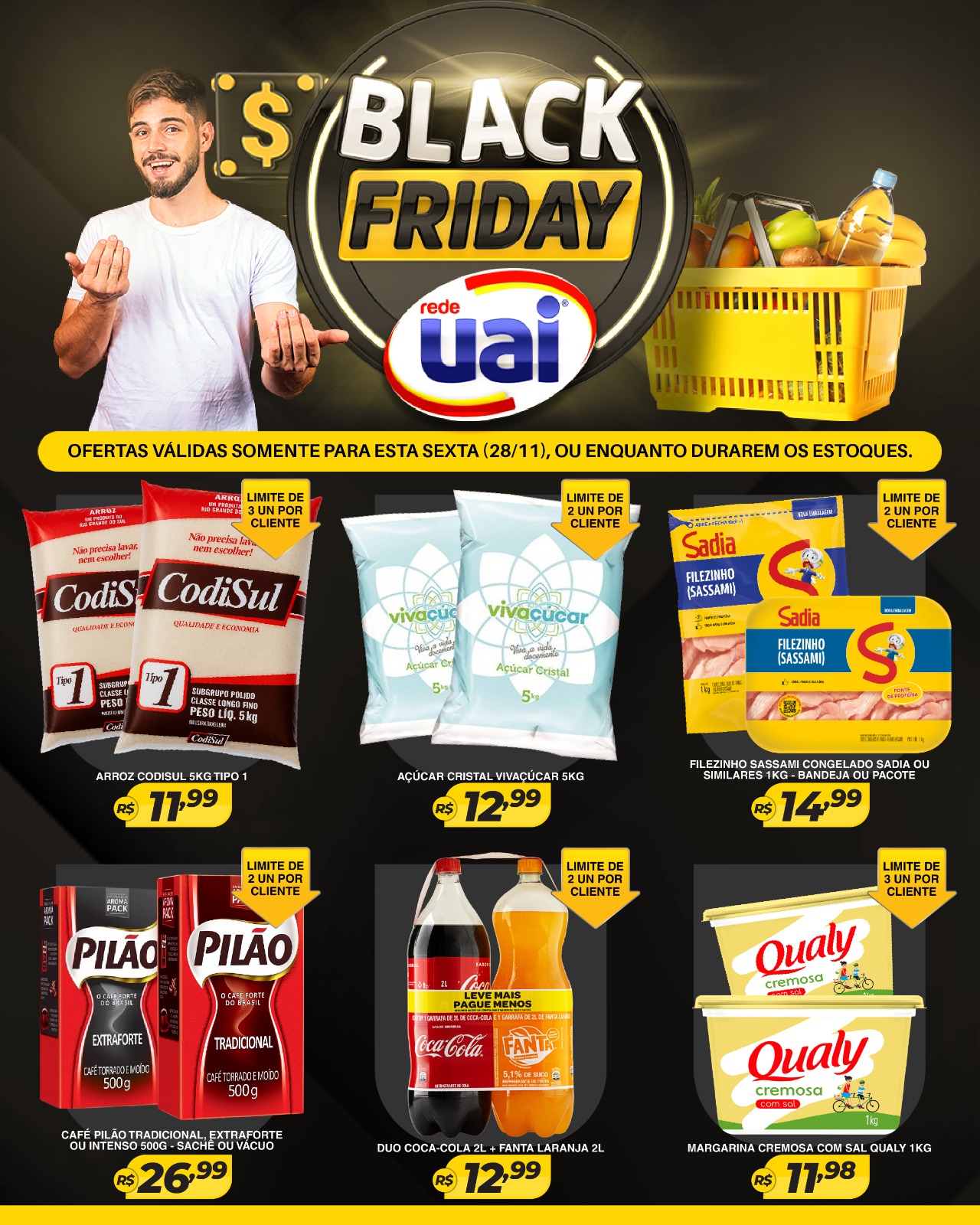 Black Friday no Mercado Central nesta sexta feira! Confiram nossas ofertas!