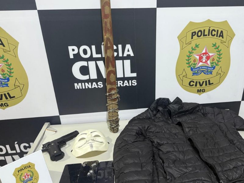 Presos suspeitos de roubo a estabelecimento rural de São Francisco do Glória