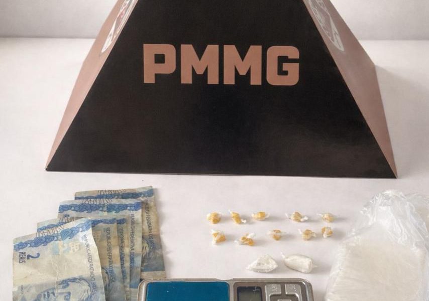 PM realiza prisão por tráfico de drogas em Palma Mg