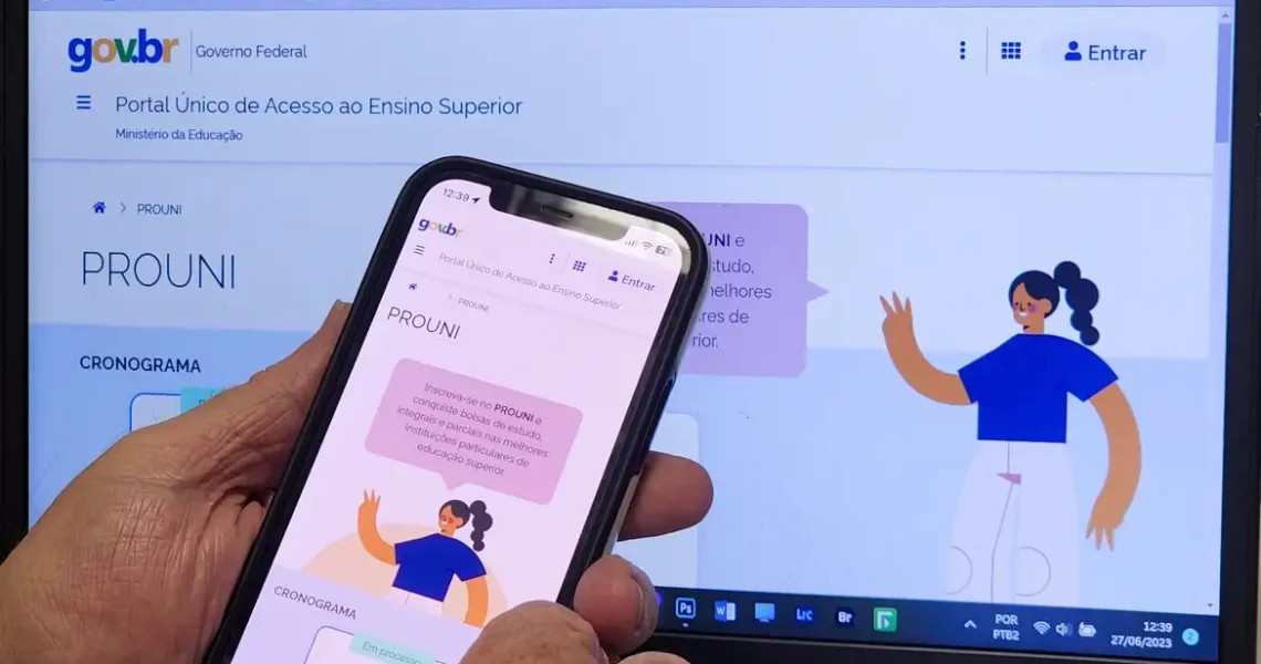 Prouni 2026: inscrições para o 1º semestre começam nesta segunda
