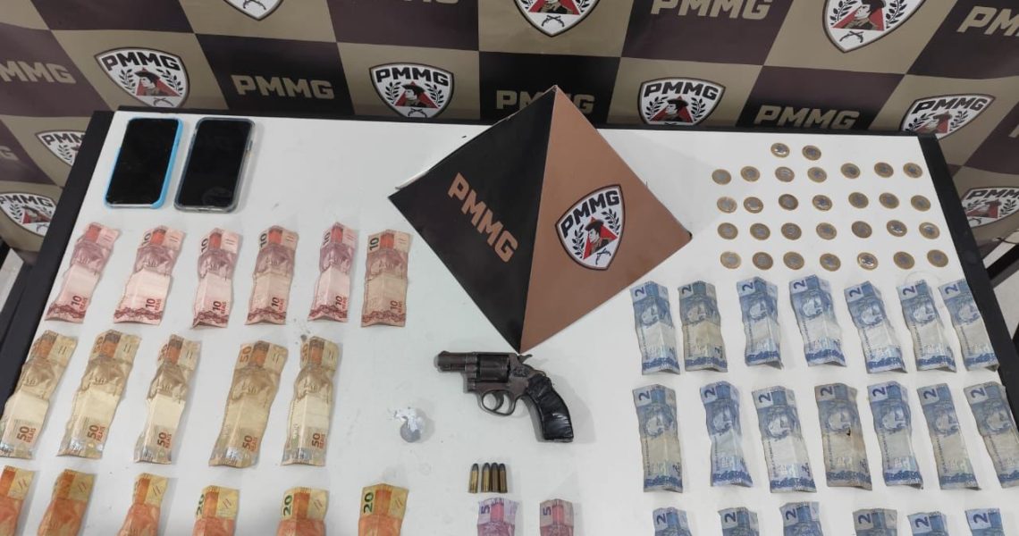 PMMG inicia o ano com apreensão de arma e combate ao crime em Muriaé