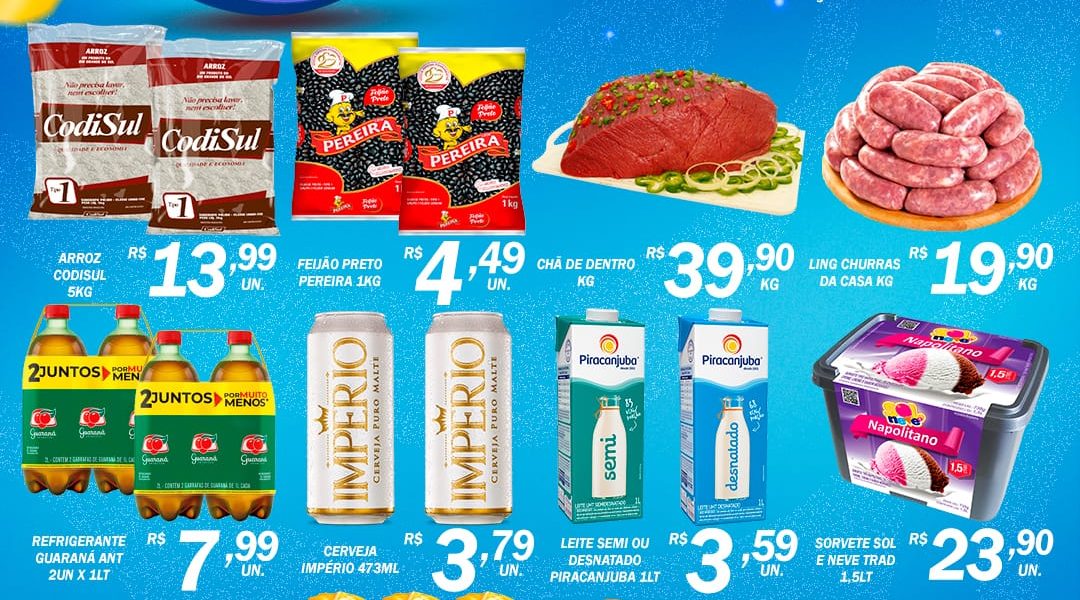 Folia de Ofertas no Mercado Central de Miradouro