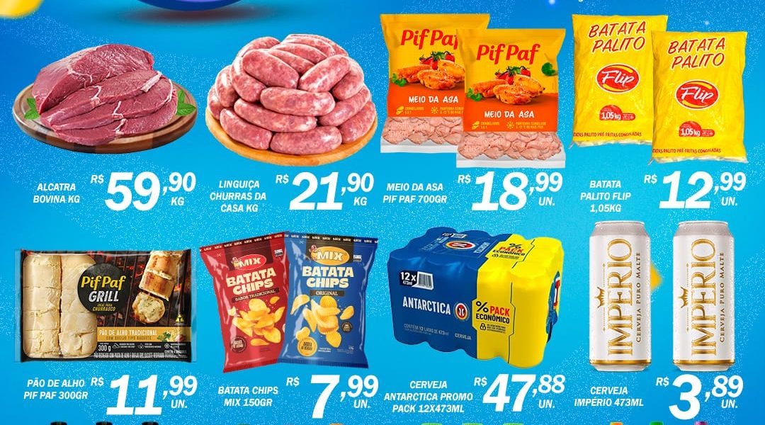 Folia de Ofertas no Mercado Central de Miradouro