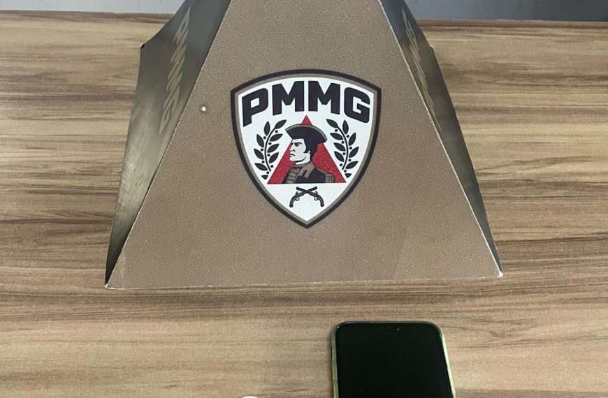 PMMG apreende dois adolescentes por furto e recupera celular no Centro de Muriaé