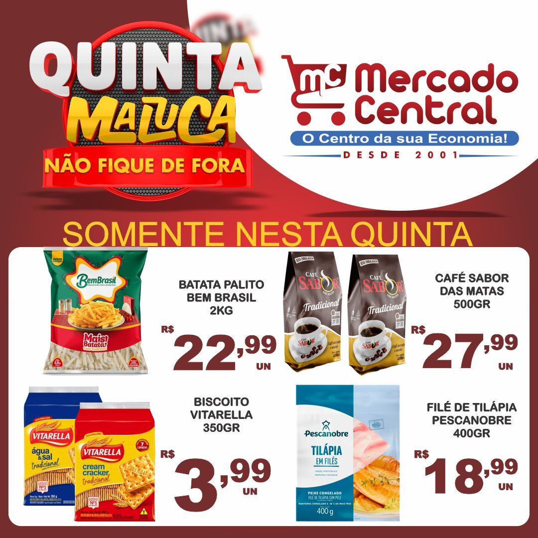 Quinta Maluca no Mercado Central de Miradouro