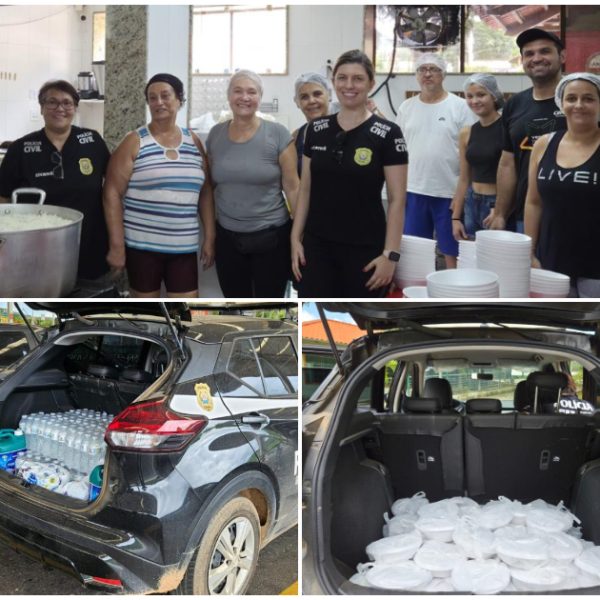 Polícia Civil integra força-tarefa após enchentes em Ubá