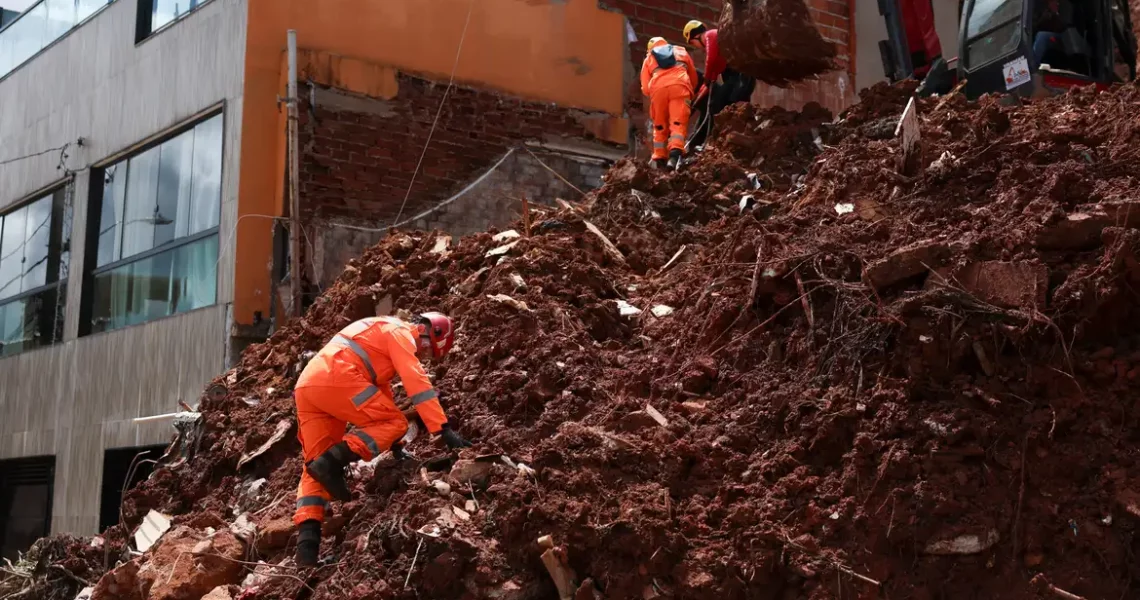 Número de mortes causadas pelas chuvas em Minas sobe para 59