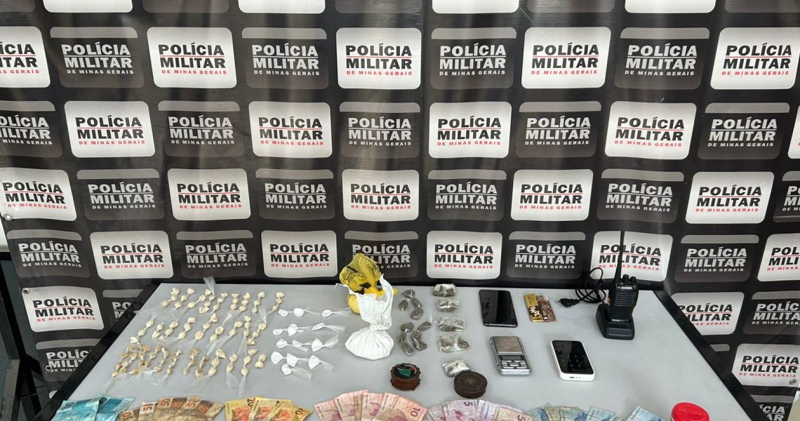 PMMG apreende adolescente e desmantela ponto de tráfico de drogas no bairro José Cirilo, em Muriaé