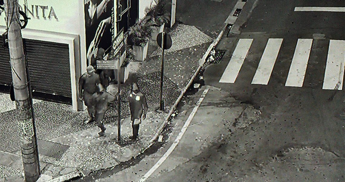 Videomonitoramento 24h da PMMG frustra tentativa de furto a comércio em Muriaé